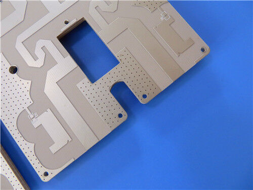 F4BME245 PTFE Fiberglass Laminate with Reverse-Treated Copper 4mil double side material and Ultra-Thin PCB Solutions witn Immersion gold