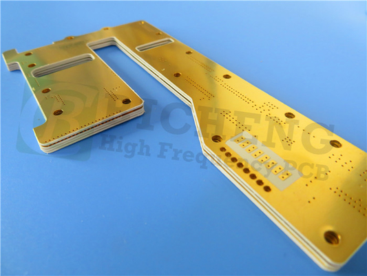 DiClad 527 PCB haute fréquence construit sur 20 millimètres 0,508 mm Substrats avec du cuivre double face et de l'or d'immersion
