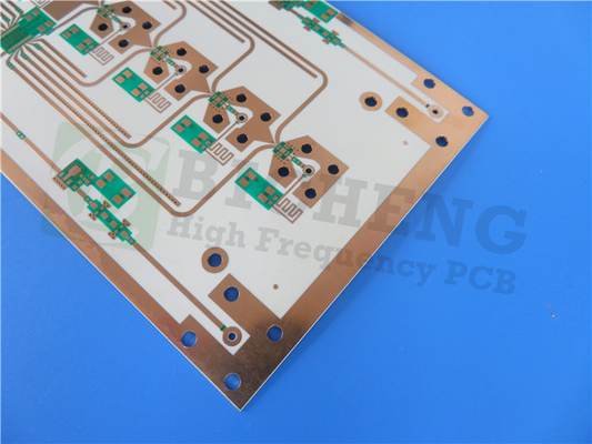 RO3003G2 PCB à haute fréquence construit sur des substrats de 10 millimètres 0,254 mm avec or immersion