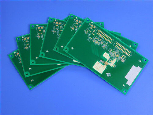 PCB Hybride Haute Fréquence 8 Couches – RO4003C (Rogers) + S1000-2M (Shengyi) avec Vias Aveugles et Vias Remplis de Résine
