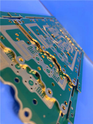 Foils de cuivre pour les matériaux de circuits à haute fréquence 6 couches utilisent une conception de PCB hybride RO4350B + IT-180A