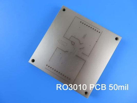Rogers RO3010 carte de circuit imprimé RF à 2 couches Rogers 3010 50mil 1.27mm PCB RF/micro-ondes avec immersion en argent